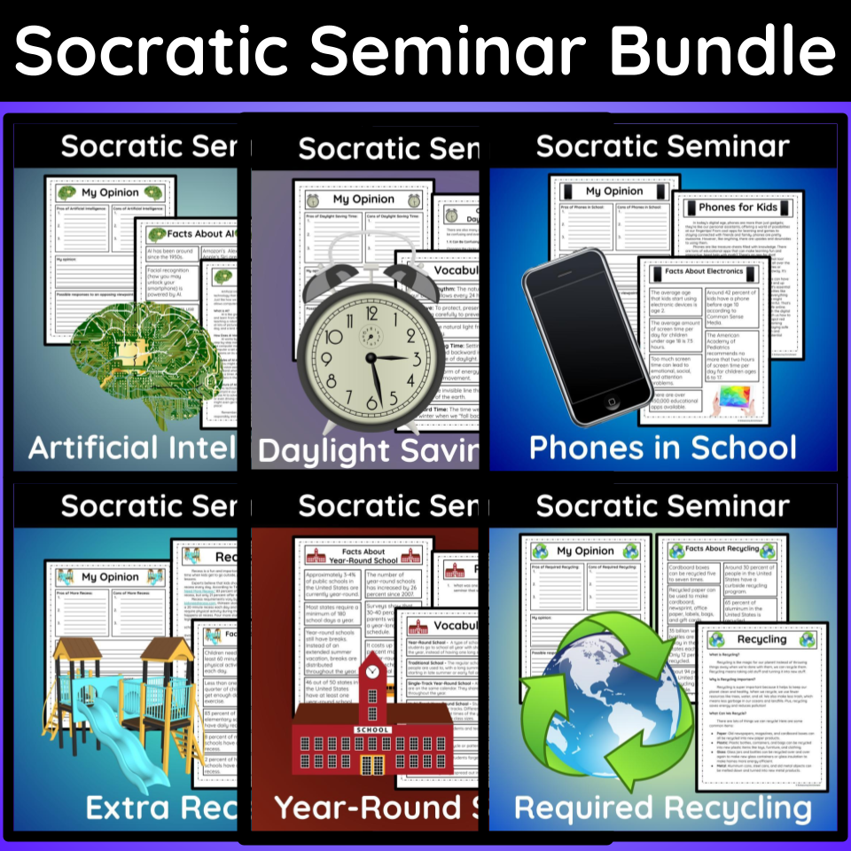 Socratic Seminar Bundle
