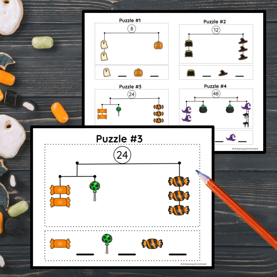 Halloween Mobile Puzzles