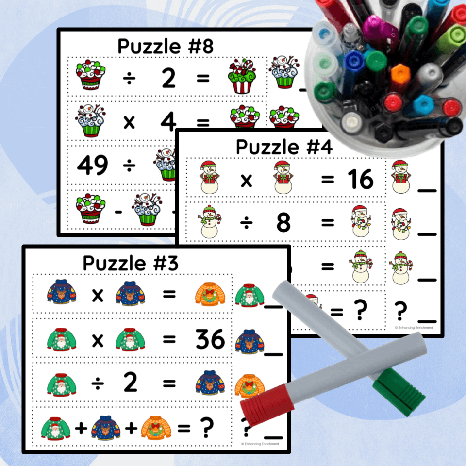 Christmas Logic Puzzles