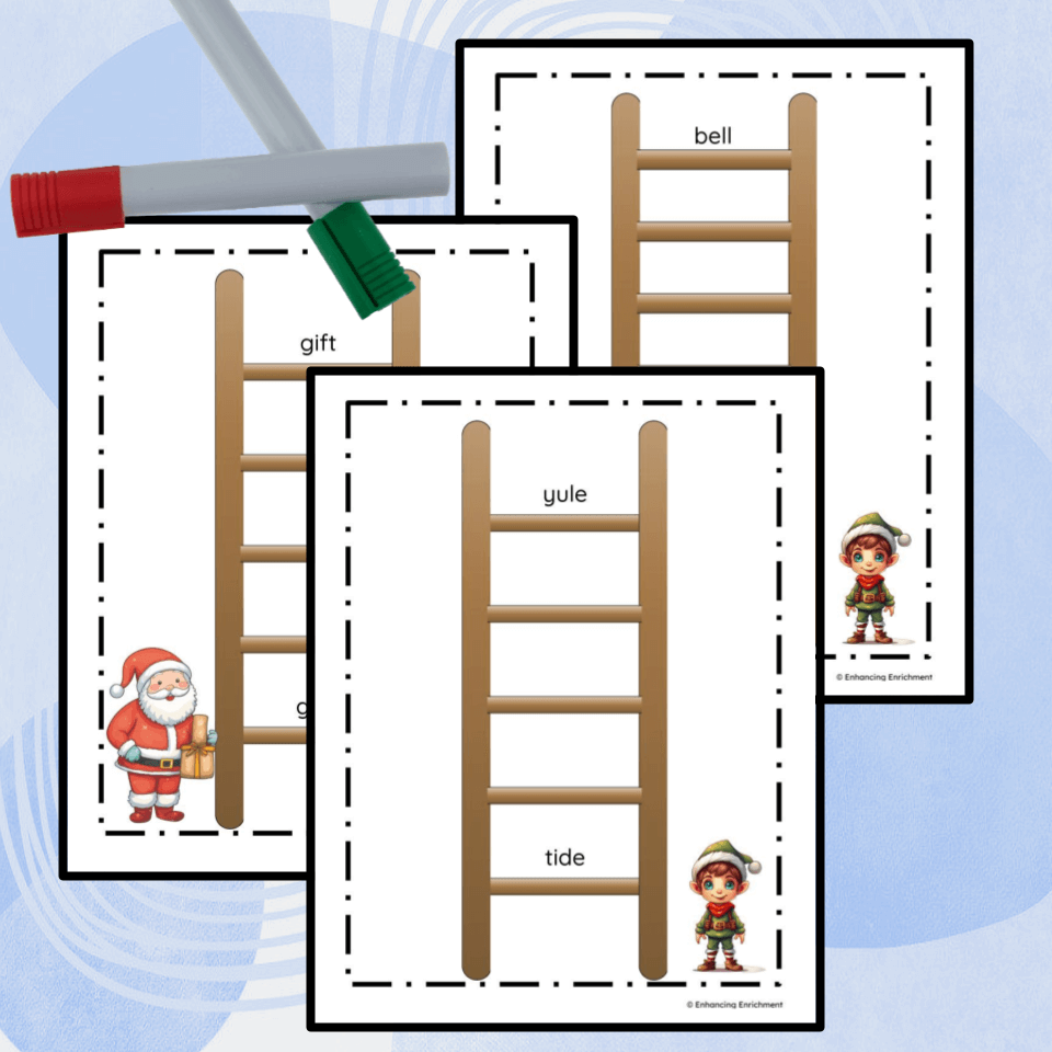 Christmas Word Ladders