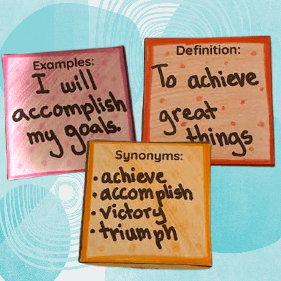 New Year's Resolutions 3D Cube