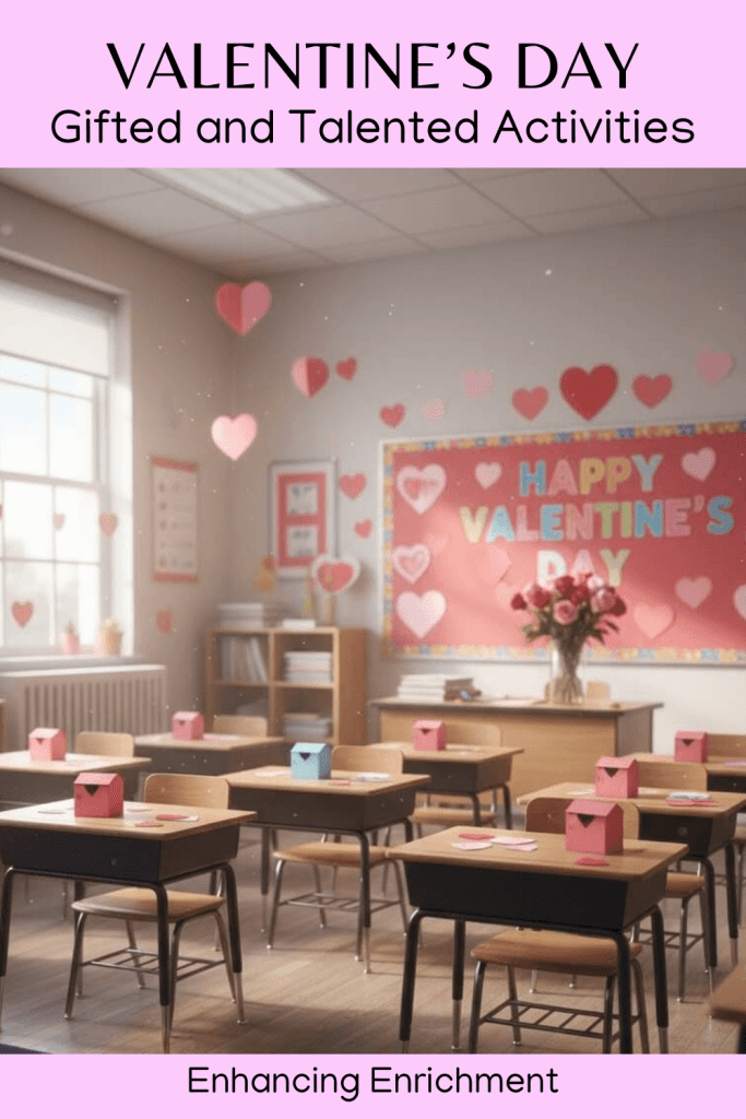 Valentine's Day Gifted and Talented Activities
