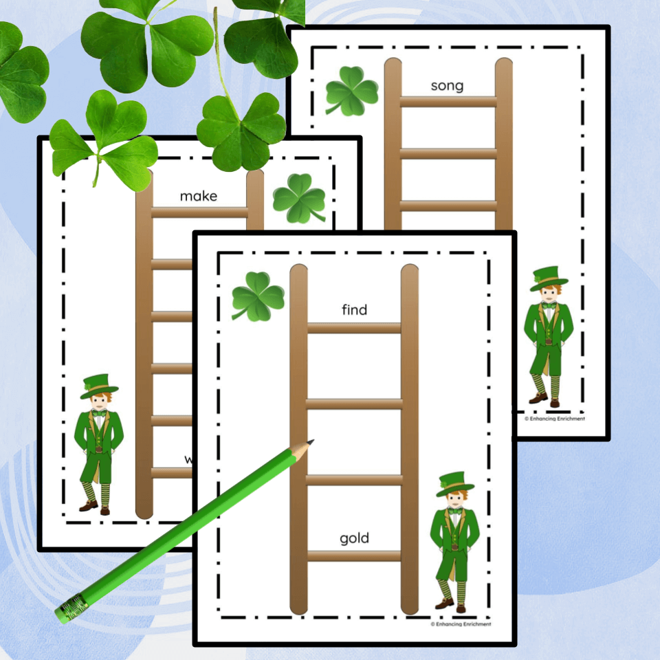 St. Patrick's Day Word Ladders