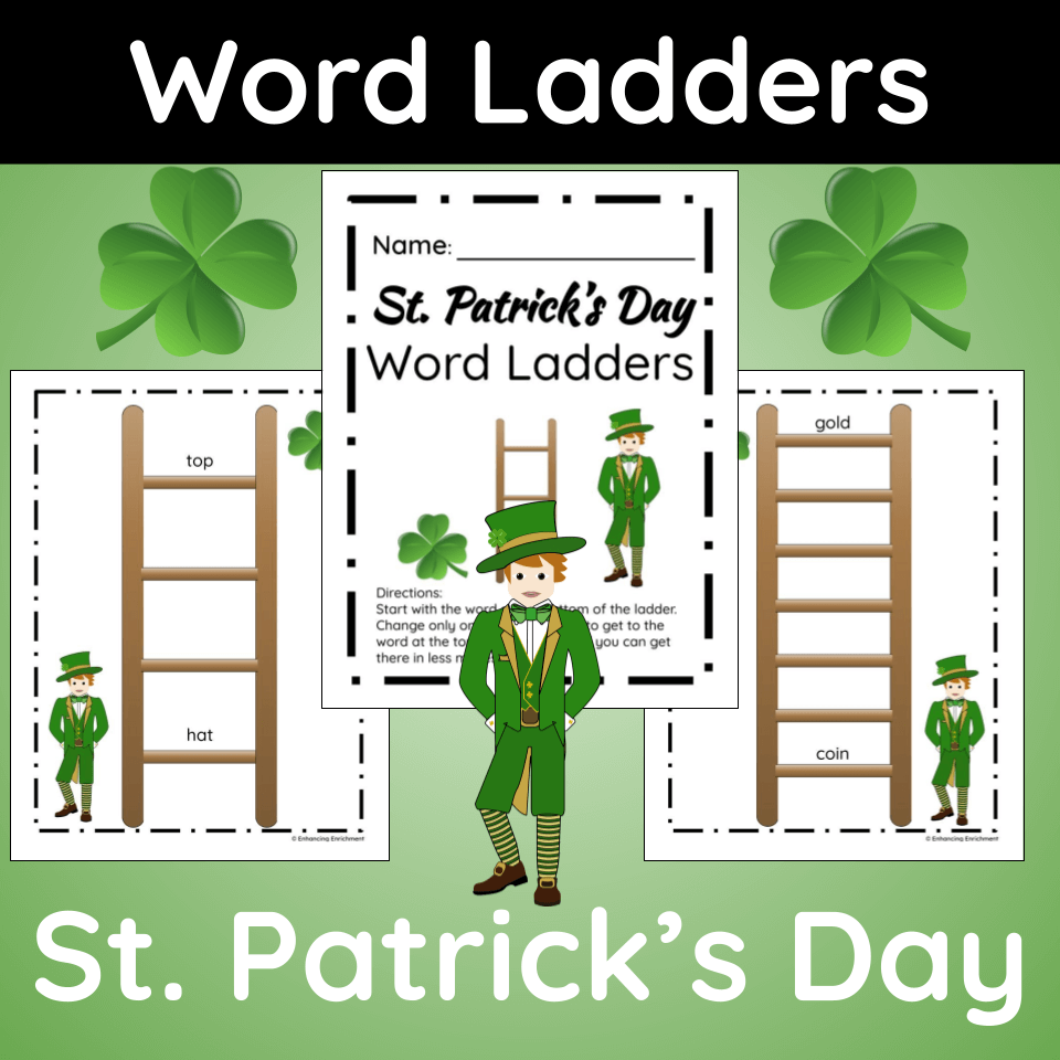 St. Patrick's Day Word Ladders
