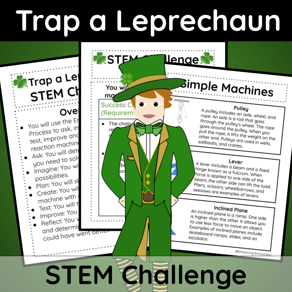 Trap a Leprechaun STEM Challenge