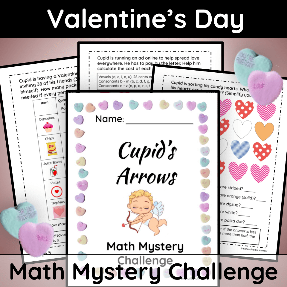Valentine's Day Math Mystery